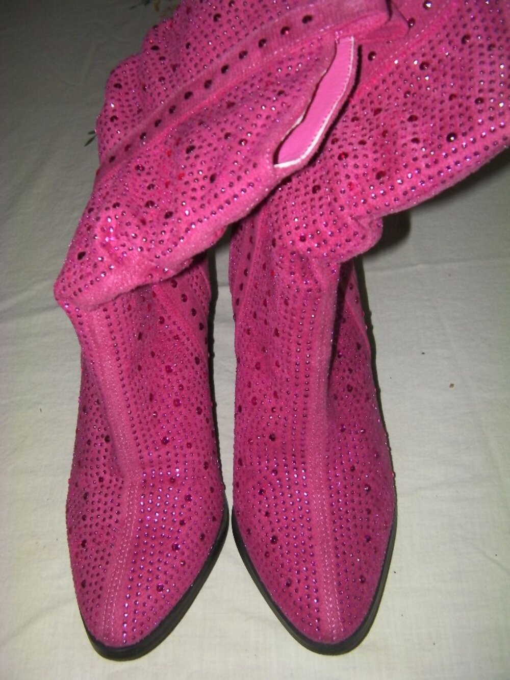Womens Rhinestone Cowgirl Boots sz8